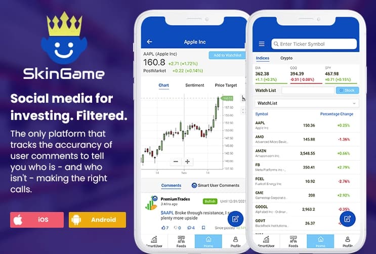 Social Media Trading App